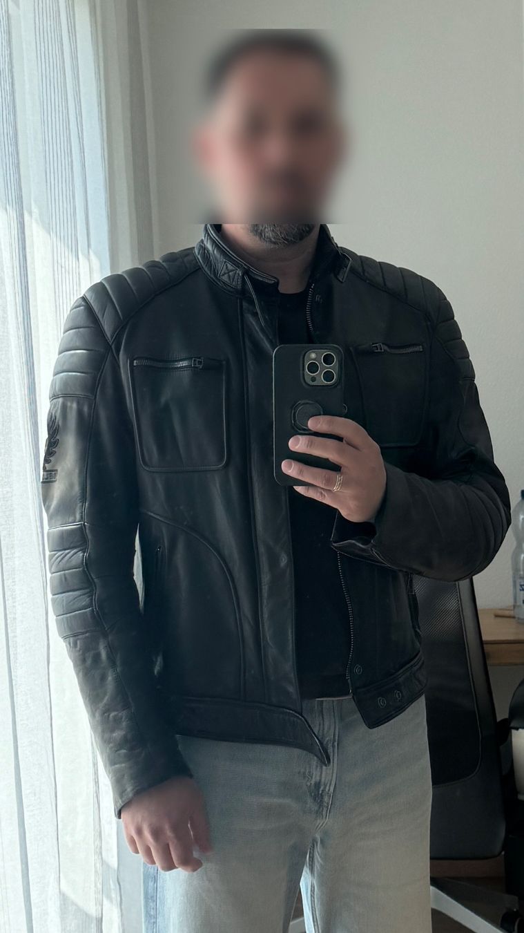 Belstaff Jacken: Belstaff Raleigh Motorcycle Leather Jacket – Gebraucht aus Binningen von mi-9 3