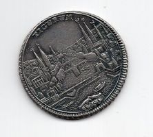 (1298) Zürich, ½ Taler 1751, Randvariante gezackt
