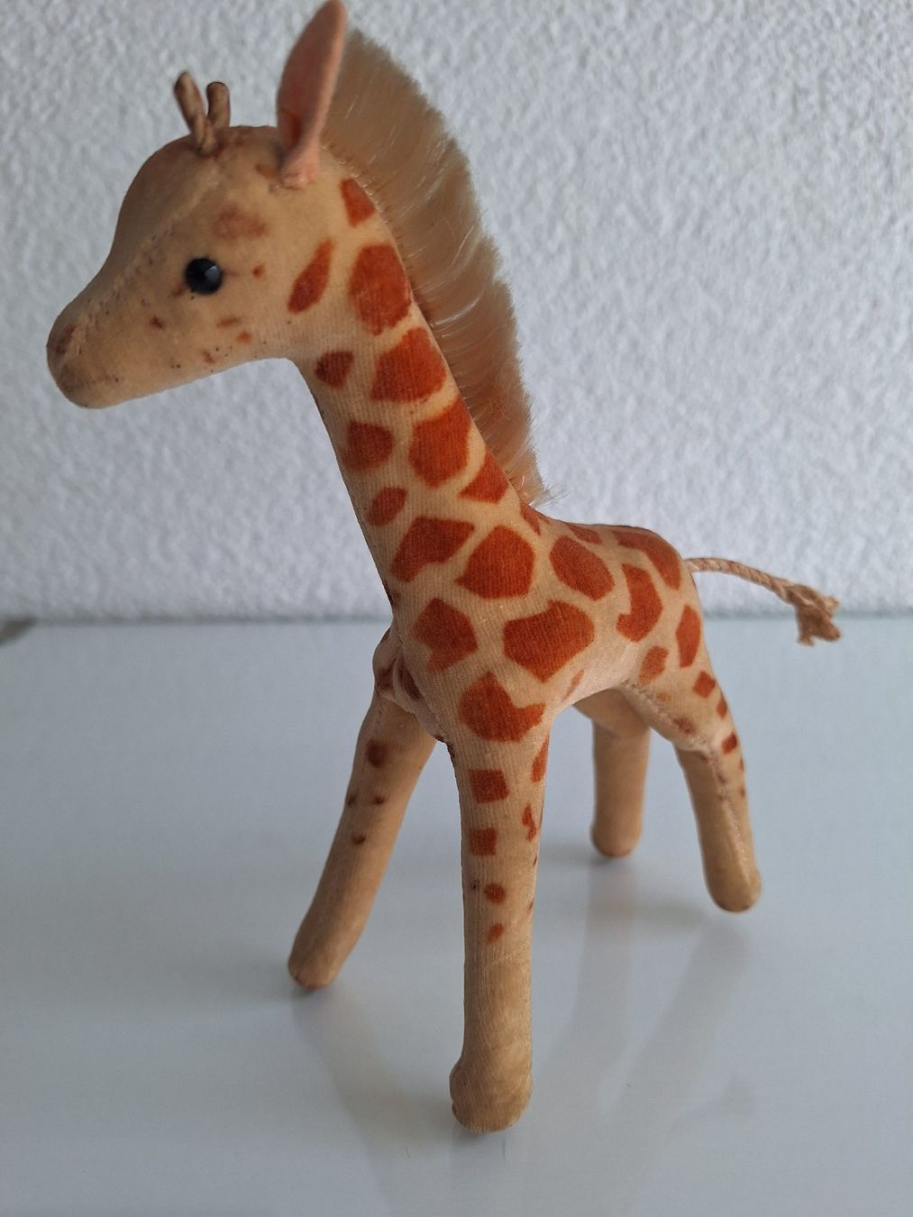 Steiff Giocattoli: Steiff Giraffe aus Samtplüsch – Usato da Sissach venduto da luvama 9