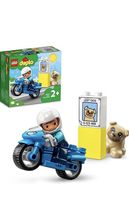 Lego Duplo poliziotto moto e cane smarrito