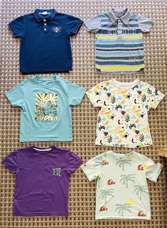 6 T-shirts Taille 110