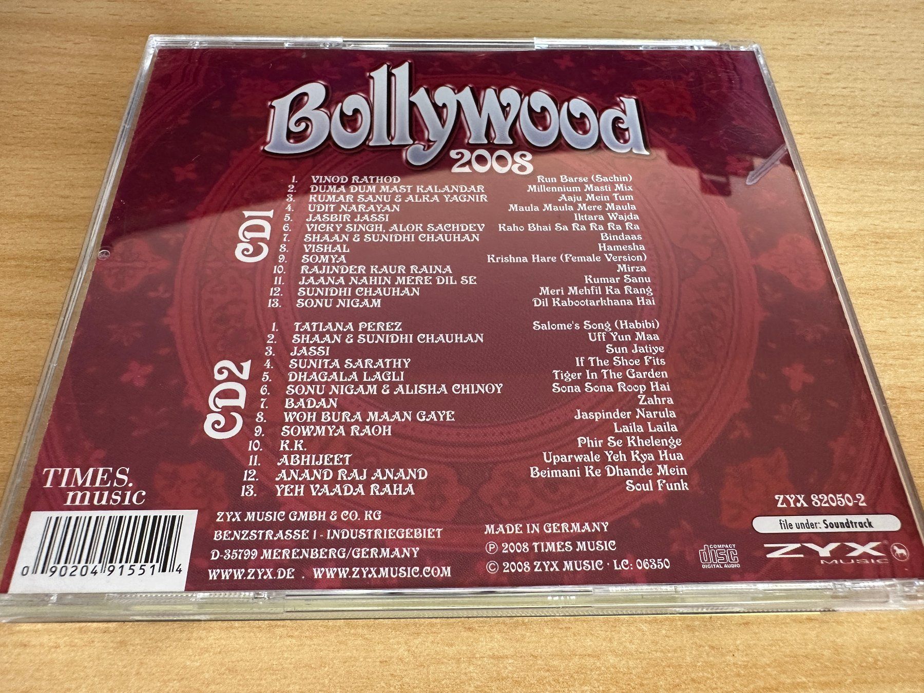 CD: Various – The Hits Bollywood - 2 CD – Usato da Rikon im Tösstal venduto da Alpenmutz 1