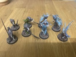 Miniaturen Set Geister Armee bemalt Zustand gebraucht
