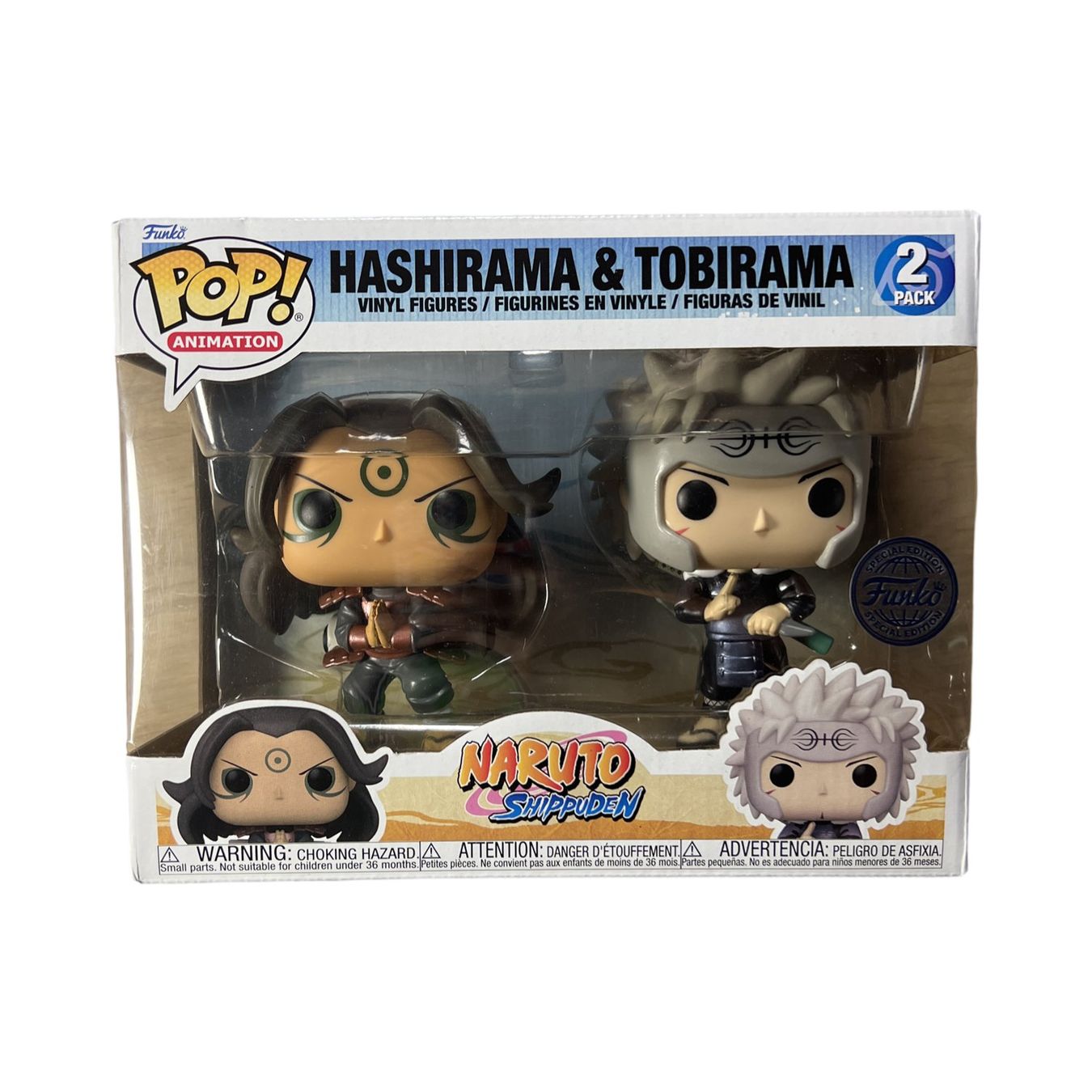 Funko Statuette: Funko Pop - Hashirama & Tobirama - 2 Pack - Naruto – Nuovo e nell'imballaggio originale da Niederglatt ZH venduto da RWOG
