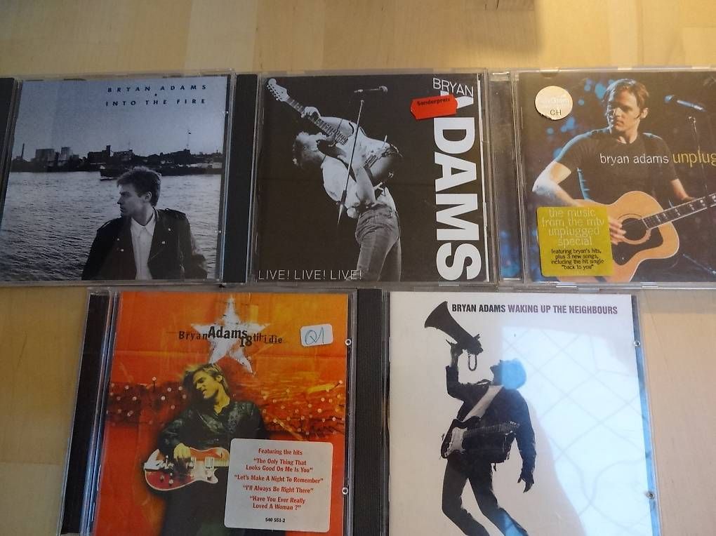 CDs: Bryan Adams CDs – Gebraucht aus Olten von J.Gr