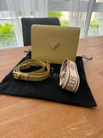 Maison Mollerus MELIDE | Umhängetasche  ginger gelb/gold