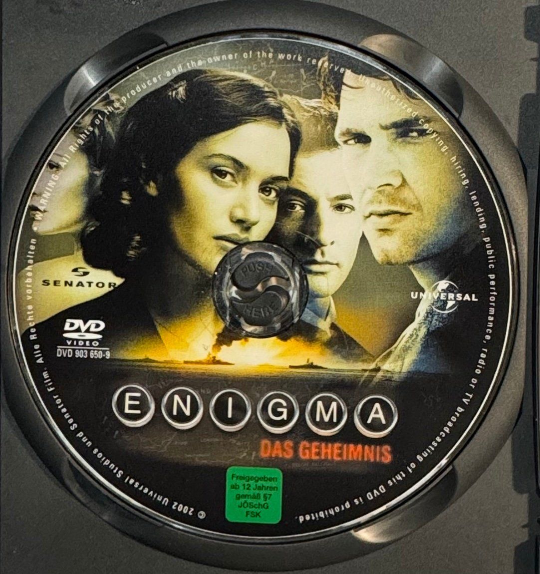 Tutti i DVDs: DVD - ENIGMA – Usato da Wisen venduto da gigisna 1
