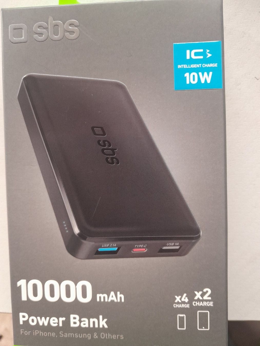 Caricabatterie: Powerbank 10000 mAh – Nuovo (secondo la descrizione) da Escholzmatt venduto da RononDex