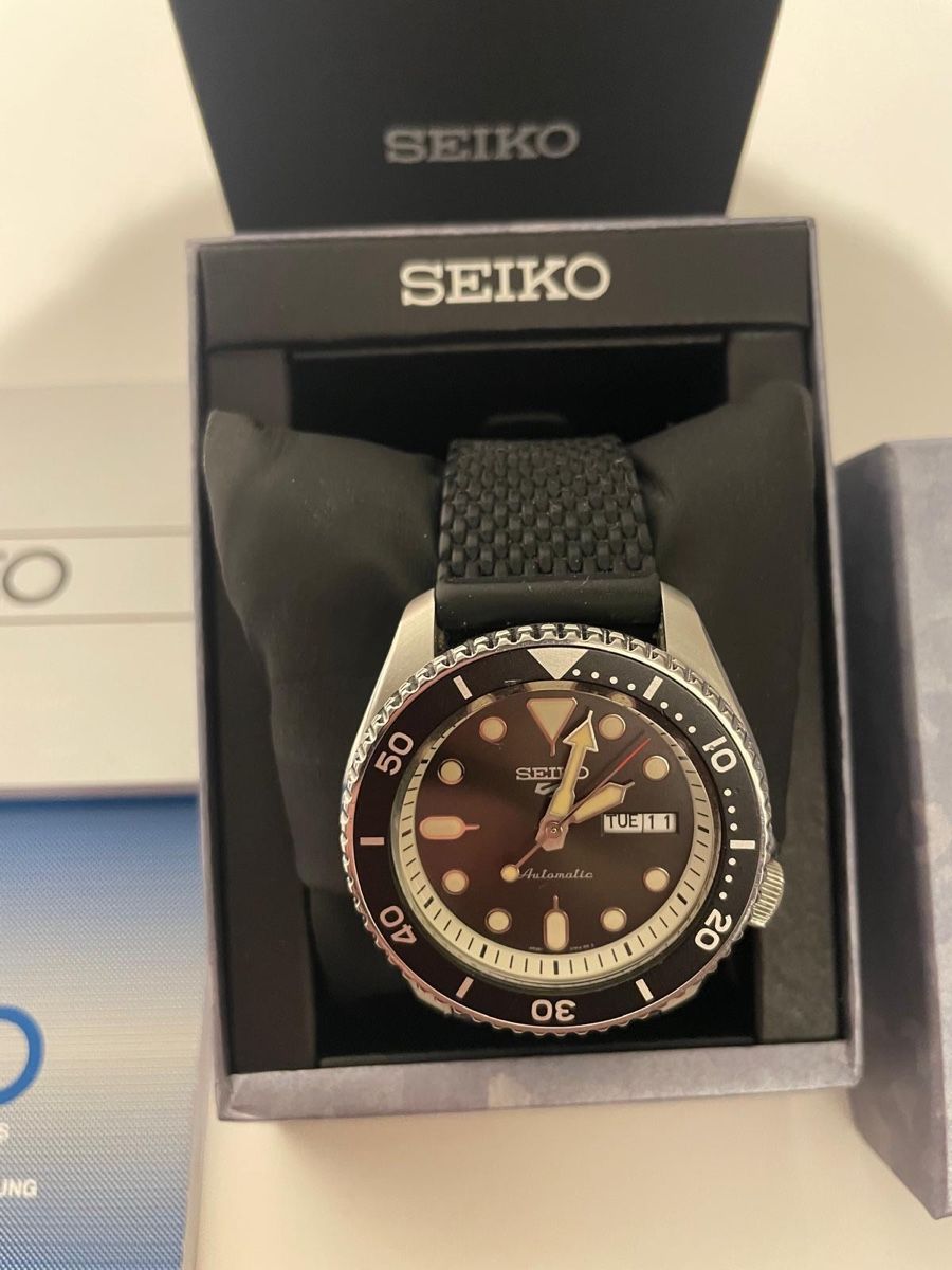 Seiko Orologi: Orologio automatico Seiko 5 Sport con scatola e documenti – Usato da pregassona venduto da sar_rz9q 2