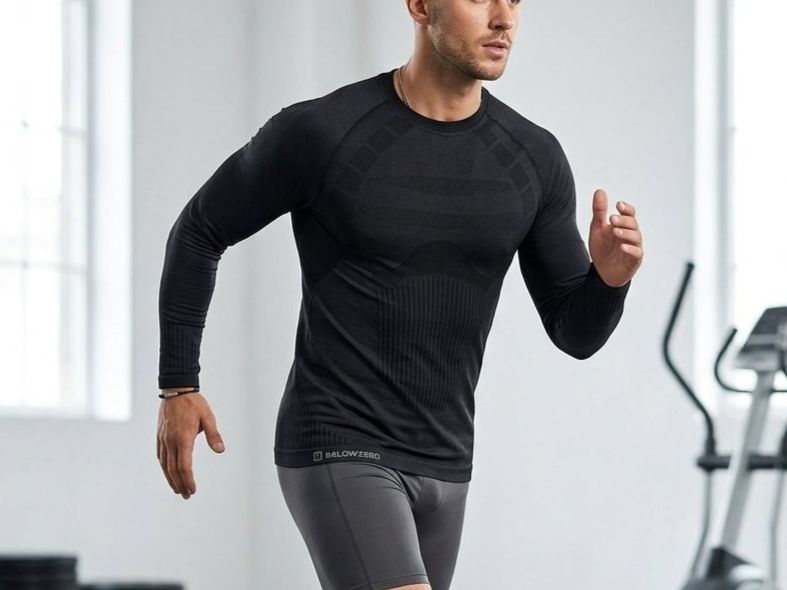 Leibchen & Hosen: MEN - Jogging Langarmshirt gr. S, schwarz – Gebraucht aus Ostermundigen von Vangiolillo