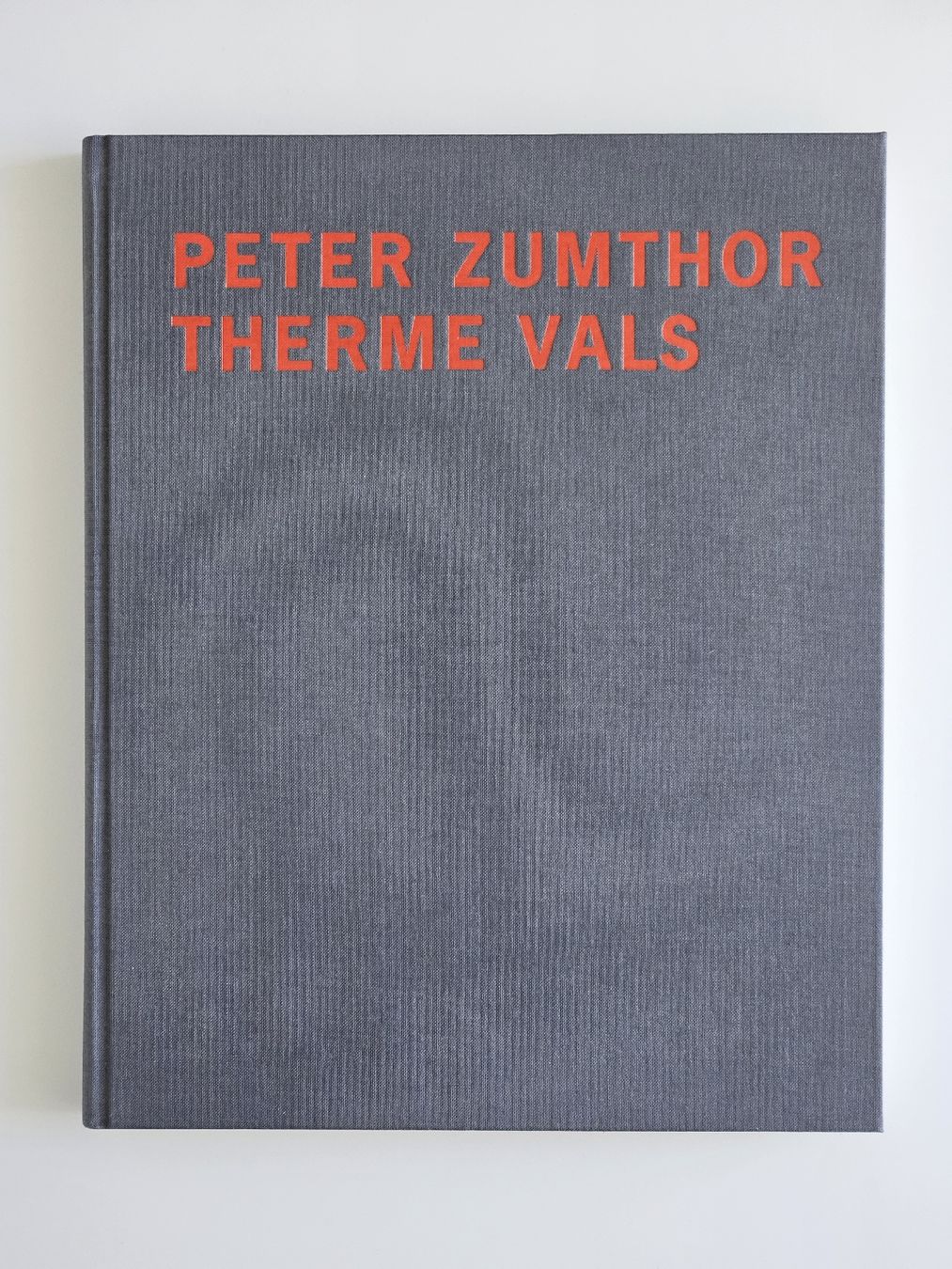 Libri: Peter Zumthor Therme Vals Buch - NEU – Nuovo e nell'imballaggio originale da Hinwil venduto da Justnox