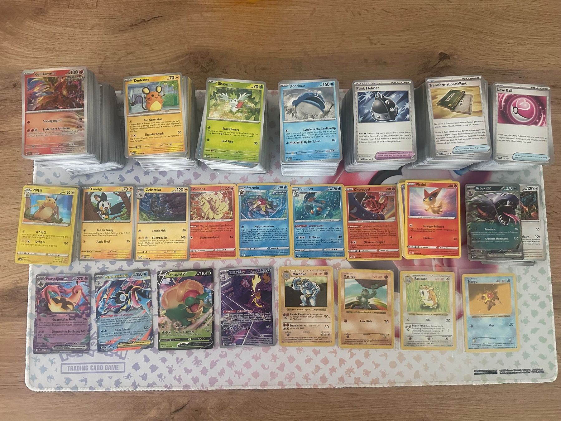 Pokémon Carte collezionabili: Pokemonkarten Sammlung ca. 1000 Karten inkl. Shadowless ab 1 – Usato da Recherswil venduto da Nitschy