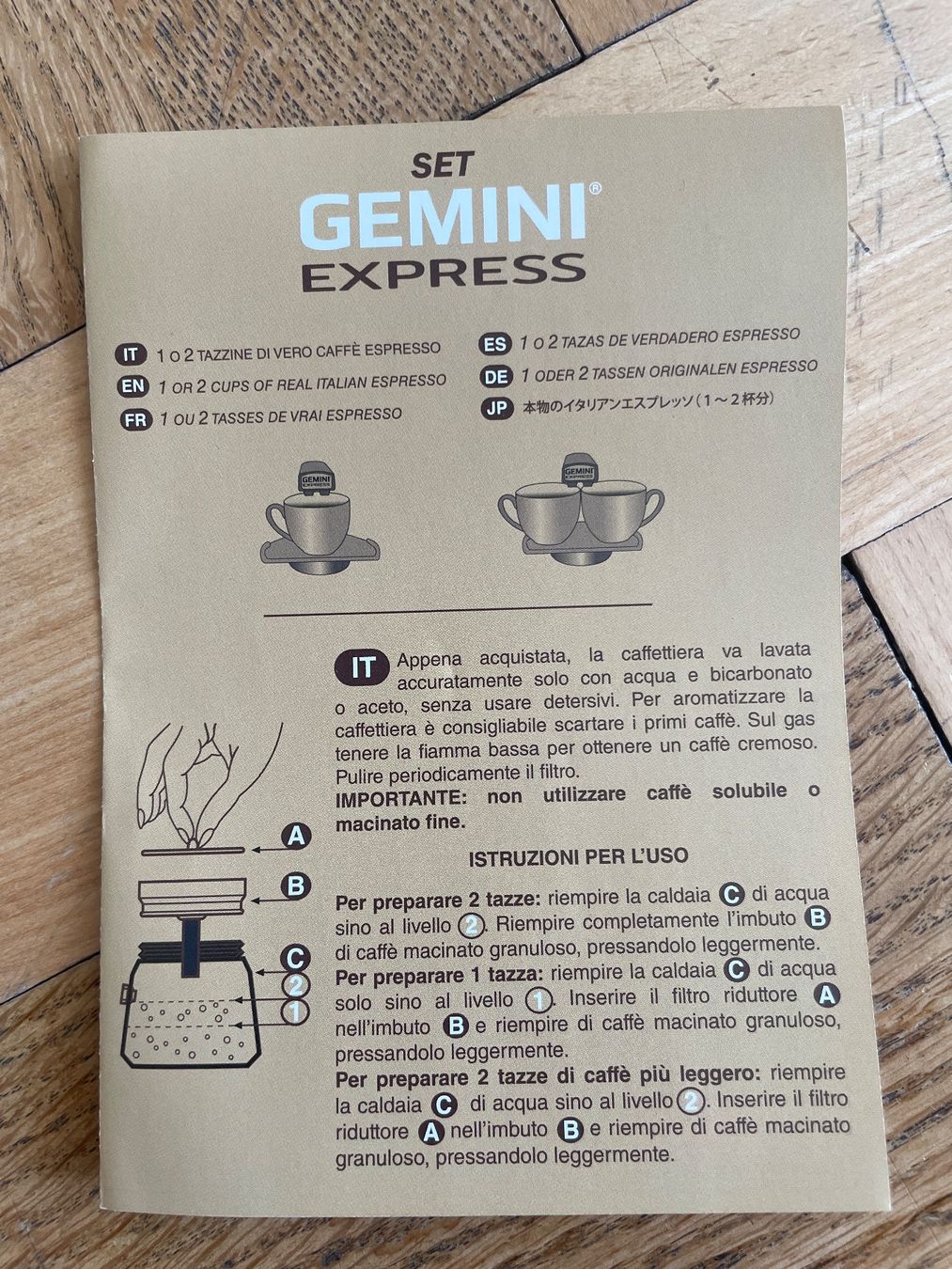 Kaffeemaschinen & Espressomaschinen: Set Gemini express – Neu und originalverpackt aus Zürich von Willy_Wonka 4