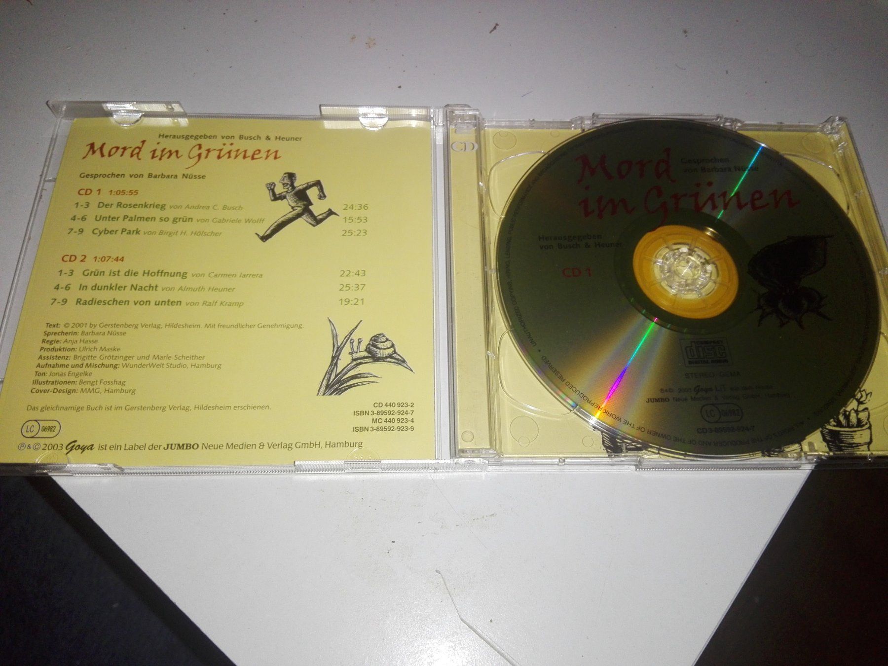 Audiolibri: Mord im Grünen                           (2-CD's) – Usato da St.Gallen venduto da elk2023 1