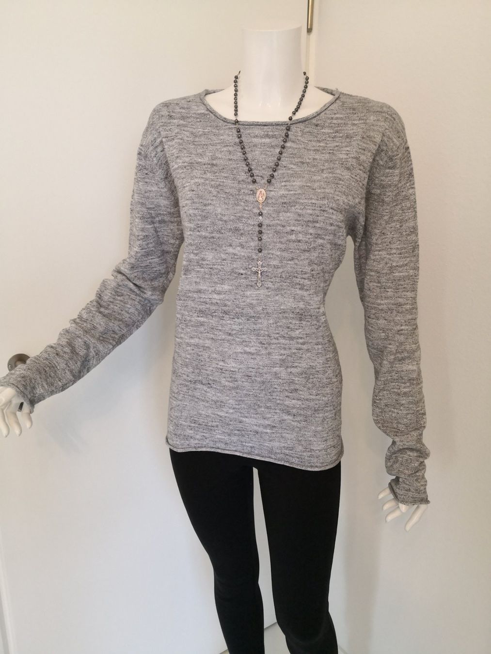 H&M Maglioni & Felpe: 🤩H&M STRICK-PULLOVER GRAU – Usato da Olten venduto da Naja-Twins-Twins 4