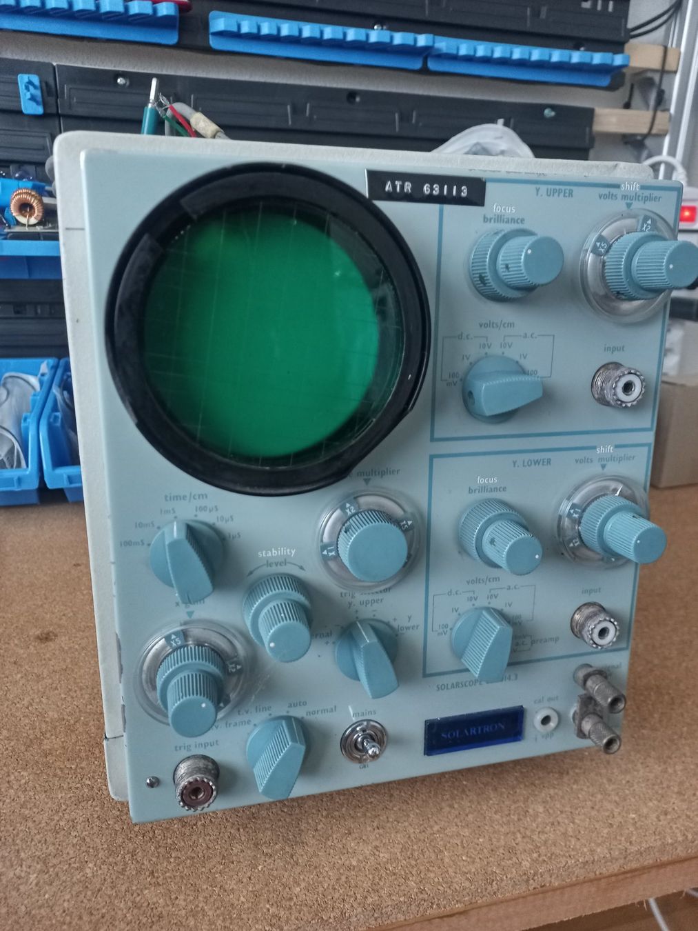 Misurare: Vintage Schlumberger Oszilloskop – Usato da Stein AG venduto da Mertkan92