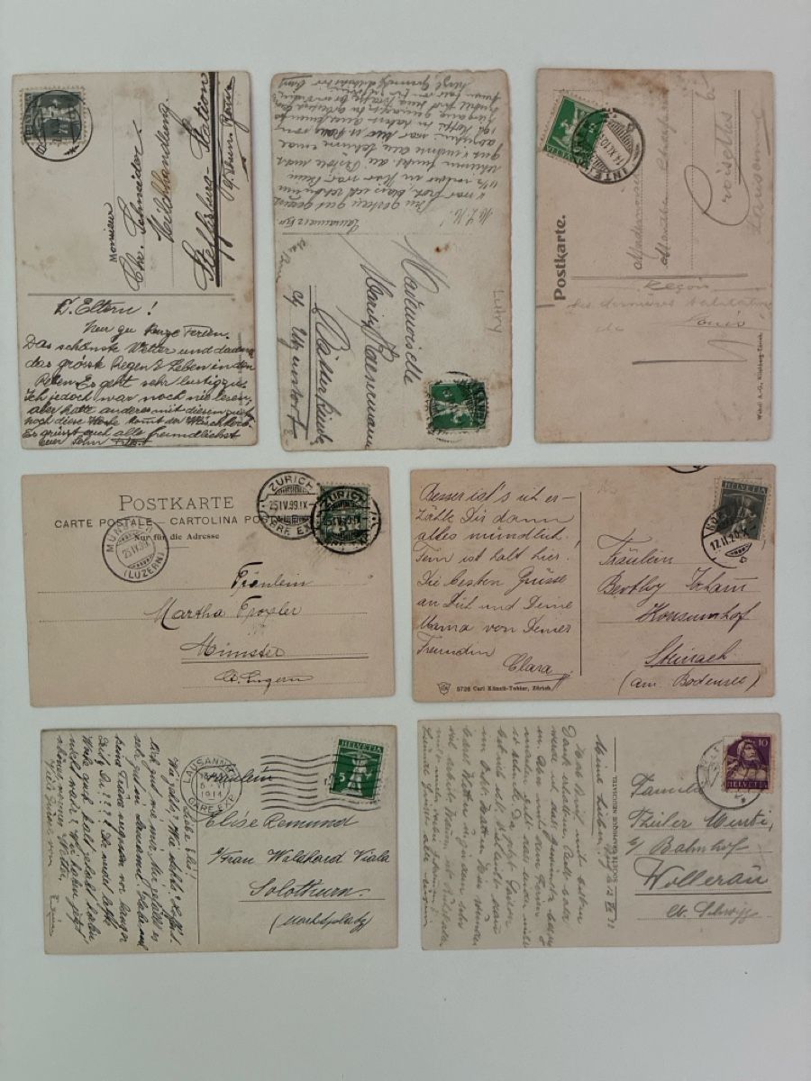 Cartes postales: 15 Ansichtskarten Schweiz Überraschungs Paket 73 – D'occasion à Oftringen par Cla.vD.74 1