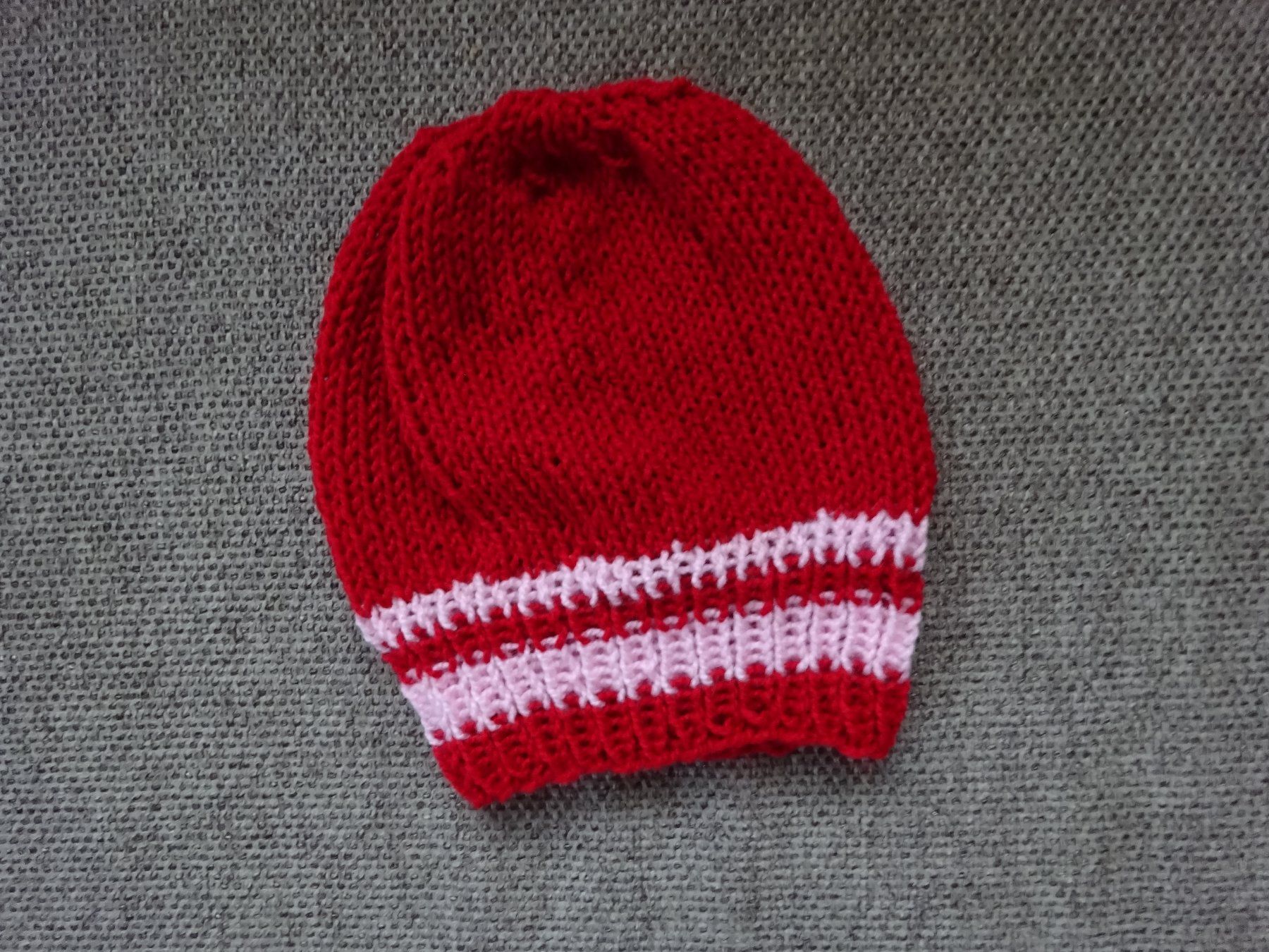 Berretti & Sciarpe: Hübsche Baby-Strickmütze/Super Perle – Nuovo (secondo la descrizione) da Rothrist venduto da Valley1