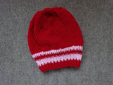 Hübsche Baby-Strickmütze/Super Perle
