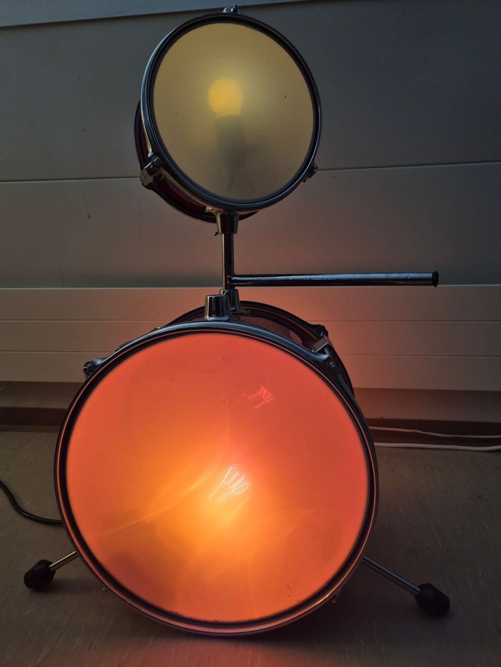 Lampen: coole Trommel-Lampe, Schlagzeug-Lampe, Design-Light – Gebraucht aus Bischofszell von worldoftoday 4