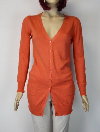 JOSEPH  Damen Cardigan Strickjacke /Leinen/orange/Gr.M/NEU