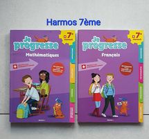 Harmos 7eme Math + français  "je progresse"
