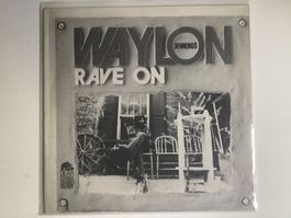 Waylon Jennings LP - Rave On