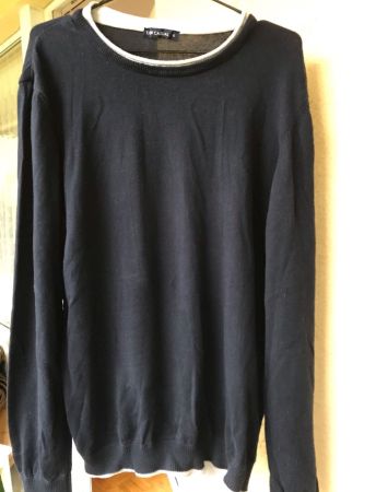 Pullover Herren dunkelblau Grösse XL