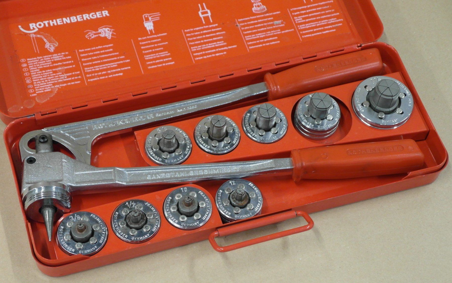 Rothenberger Tous les outils: Aufweitwerkzeug- Set Aufweitzange Rohr Expander ROTHENBERGER – D'occasion à Däniken SO par _Pharao_ 1