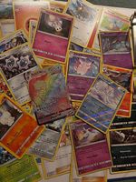 34 Pokémon karten