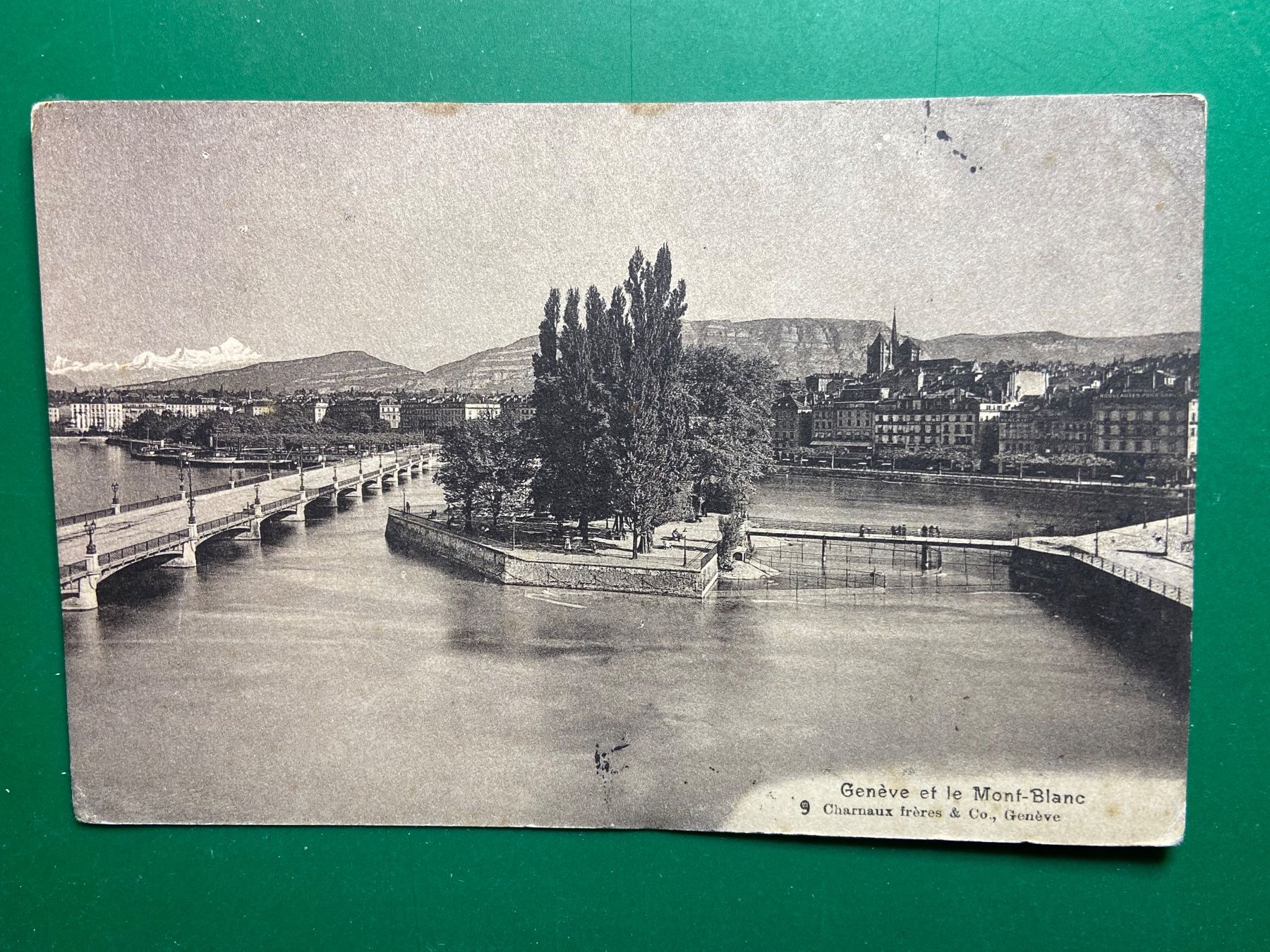 Cartoline postali: Genéve et le Mont-Blanc – Usato da Steg VS venduto da _vinci_