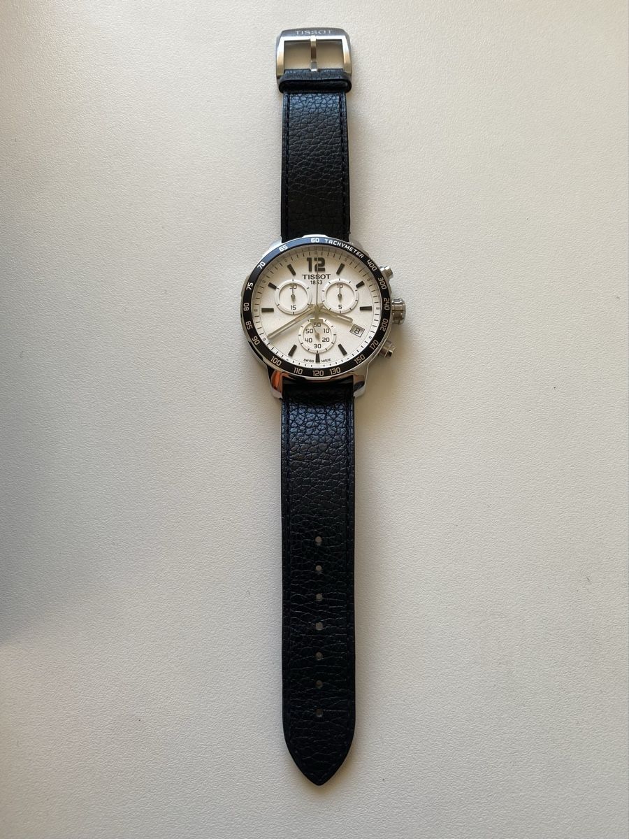 Tissot Uhren: Tissot Quickster Chronograph Full Set – Gebraucht aus Zürich von pok_7mw8