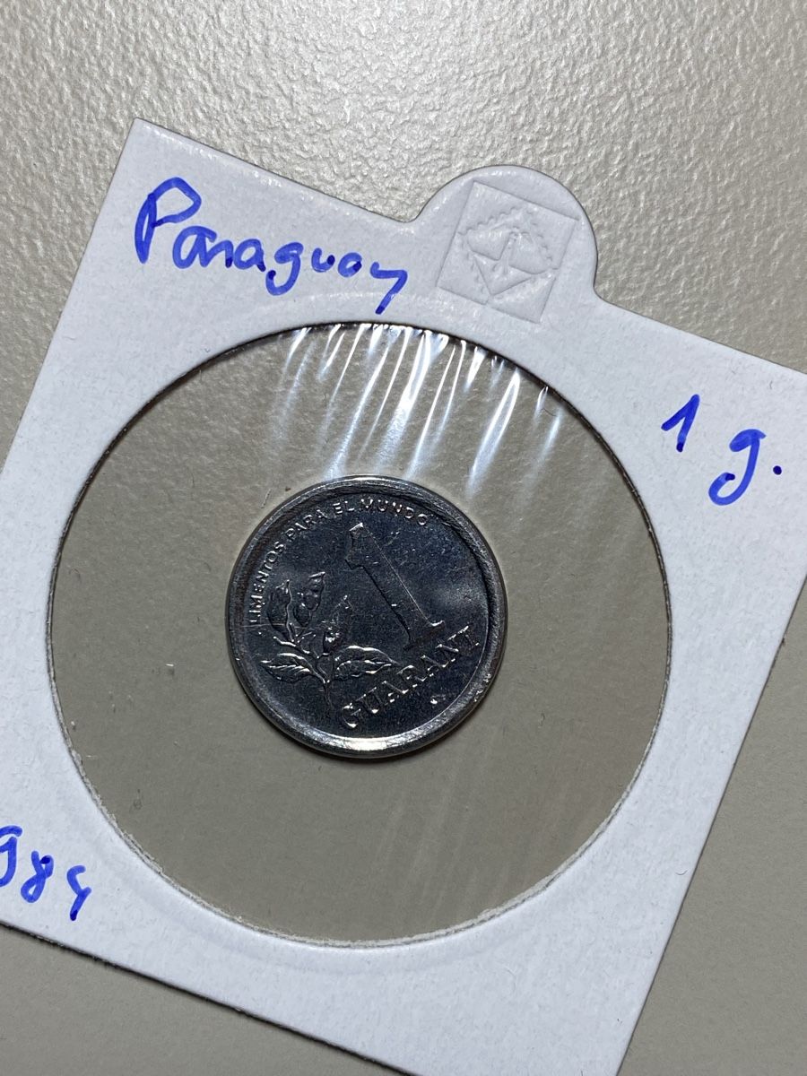 Tutti le monete: Paraguay - 1 Guarani - 1984 – Usato da Payerne venduto da Mike1682