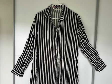 IM-PE-TI gestreiftes Hemdkleid Gr. 46 (passt Gr. 42-44)
