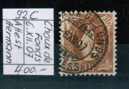 St.Helvetia Nr.92C - Attest Hermann