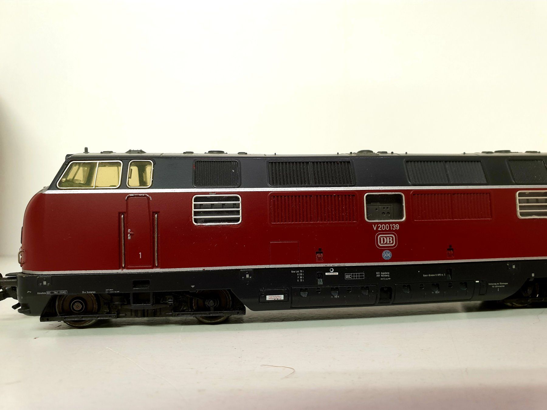Märklin Modelleisenbahnen: Märklin DB BR  V200.1 Digital neuer Decoder  3382 – Gebraucht aus Neuenhof von ludovicco 3
