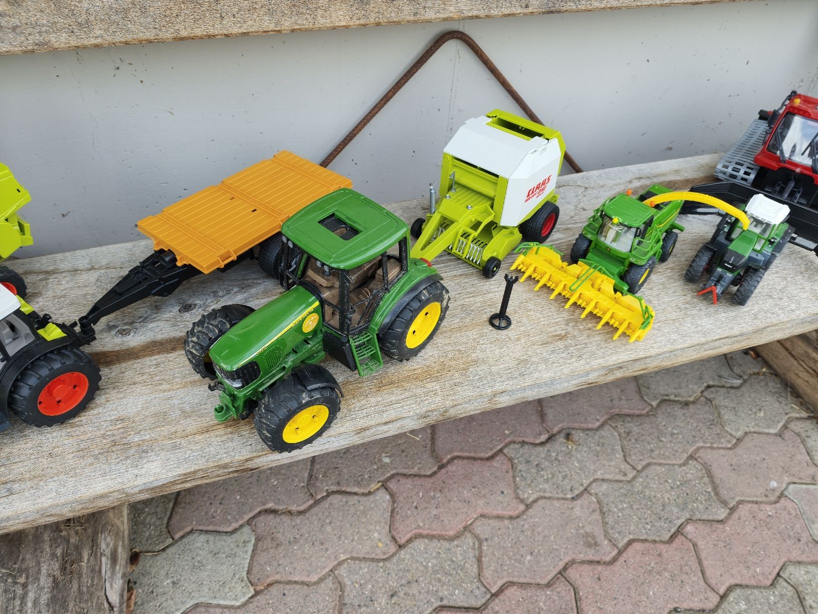 Bruder Giocattoli: Landwirtschaftsmodell Set Bruder  – Usato da seon venduto da Betttuner 2