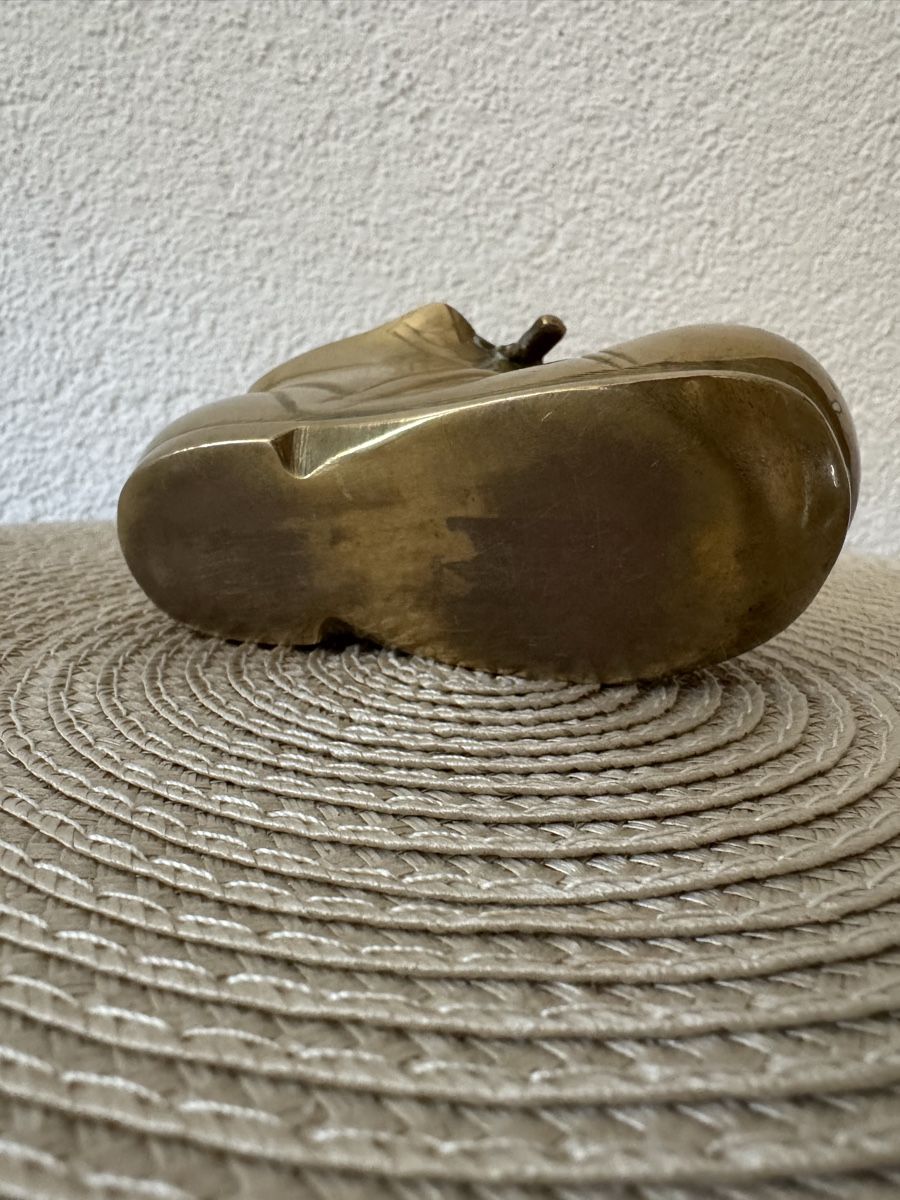 Statuette: Vintage Messing Katze in einem Schuh – Usato da Balsthal venduto da Narulya 4