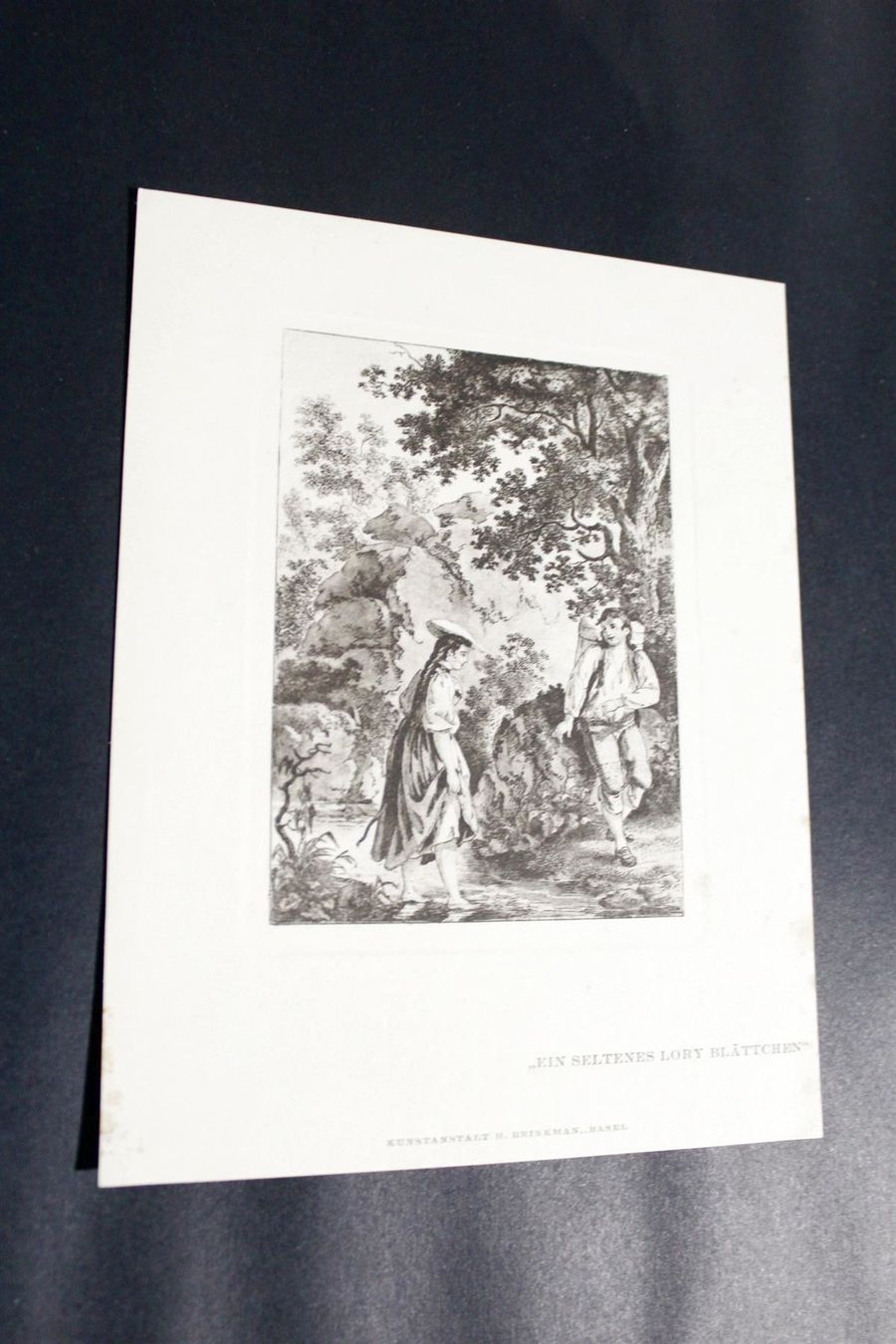 Grafiken & Lithographien: Lithographie nach GABRIEL LORY, um 1880 – Gebraucht aus Bern von kultiges 4