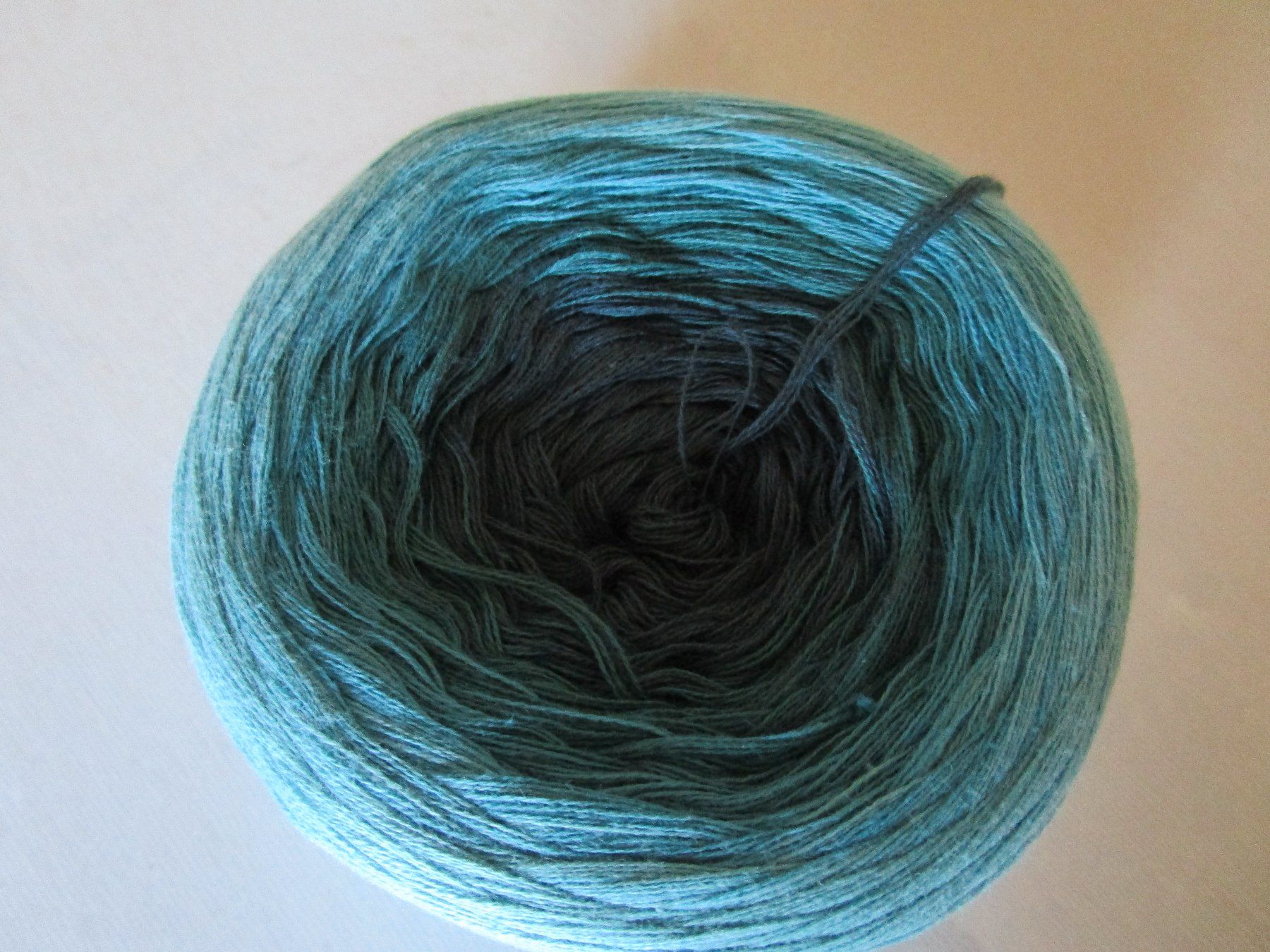 Wolle: Strickgarn,  100% Baumwolle, Bobble 200 g (Nr.41) – Neu (gemäss Beschreibung) aus Ursenbach von gruenblau 3