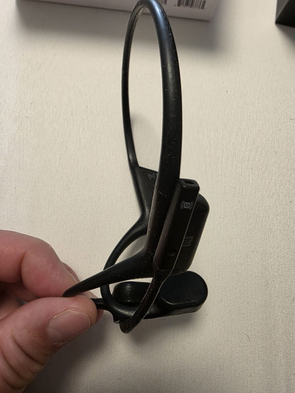 Shokz Kopfhörer: AfterShokz OpenComm Headset Bone Conduction Black Used – Defekt aus Lenzburg von Istvanl85 5