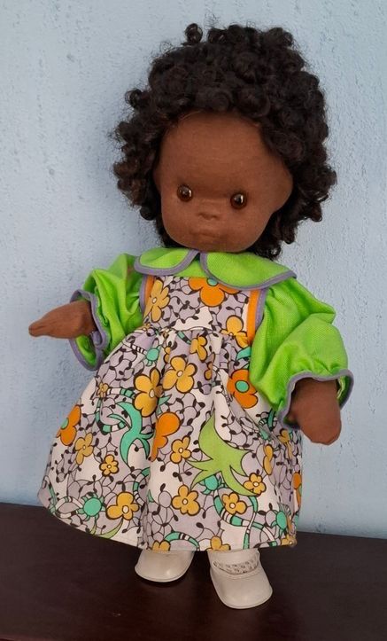 Bambole: Originalverpackte STUPSI DOLL Stoffpuppe Vintage – Nuovo e nell'imballaggio originale da Basel venduto da Batzelaibli