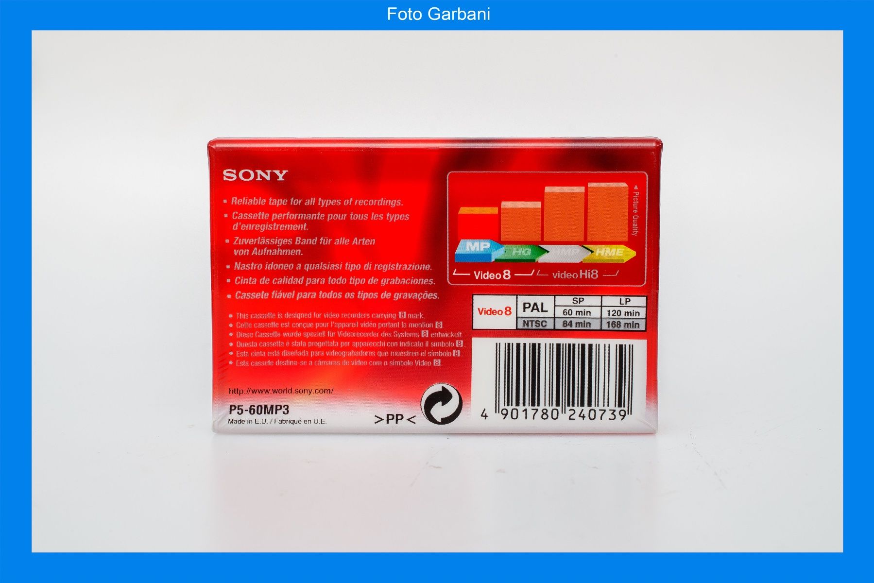 Cassette vuote: Sony P5-60MP3 – Usato da Muralto venduto da FotoGarbani 1