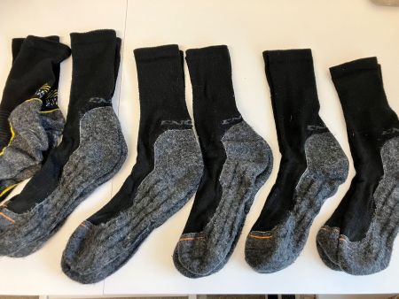 6x Arbeitssocken (Marke: Engel und Work Zone)