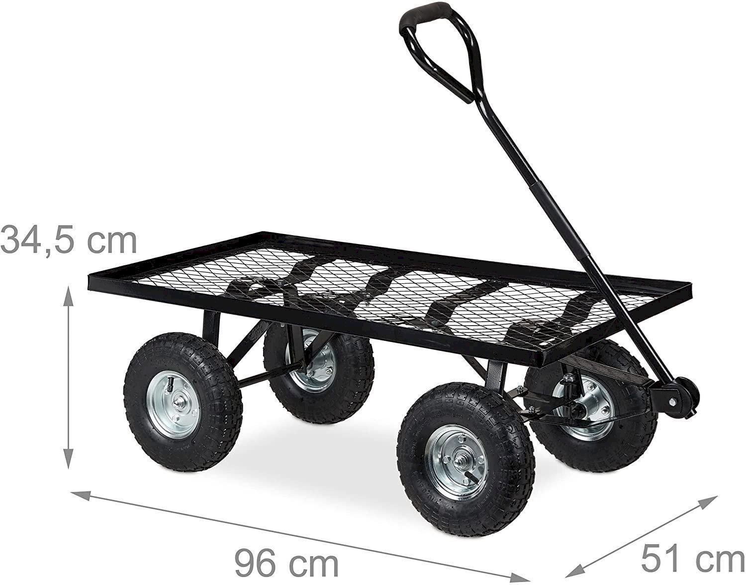 Spielzeuge: Handwagen flach mit Luftbereifung black – Neu und originalverpackt aus Bottighofen von zaap 1