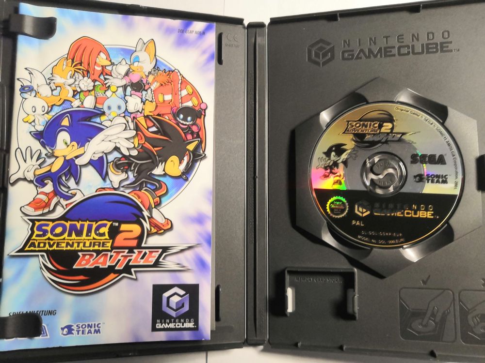 NINTENDO GAMECUBE SPIEL - SONIC ADVENTURE 2 BATTLE OVP | Kaufen auf Ricardo