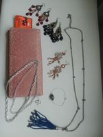 Elegant Jewelry Set with Evening Bag