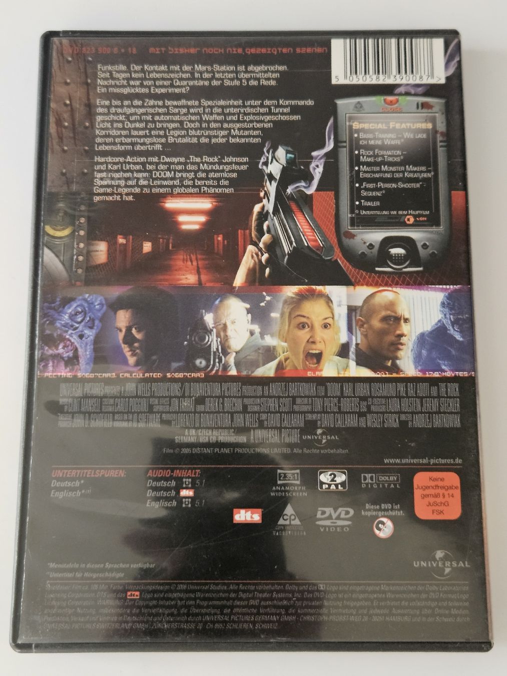 Tutti i DVDs: DOOM - Extended Edition - DVD FSK 18 – Usato da Oberdorf BL venduto da BaldenEagle 3