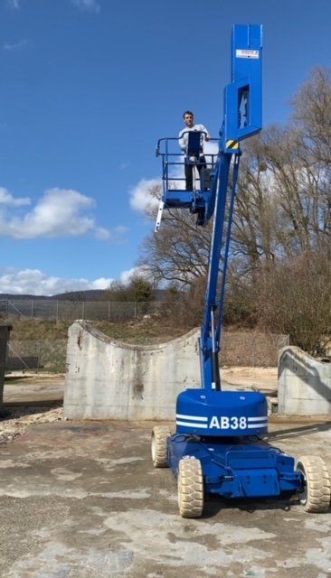 Arbeitsbühne AB38 TOP-ZUSTAND (Gebraucht) in Laufen für CHF 7000 – nur ...