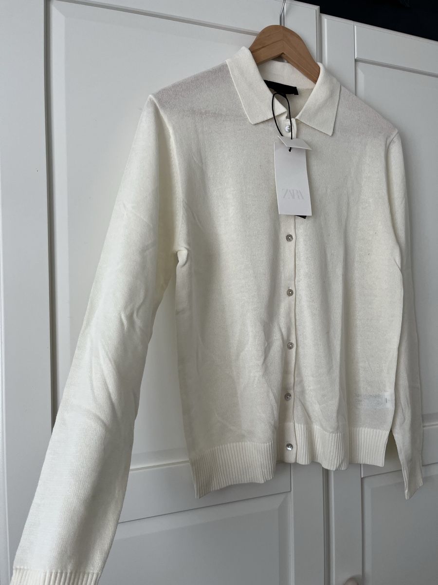 Zara Polo-Shirts: Polo knit Cardigan – Neu und originalverpackt aus Allschwil von eyl_bb8q 3